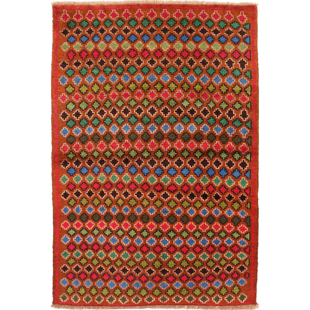 Kohistani Rug 4' x 5' 9 (ft) - No. AL39663 - ALRUG Rug Store