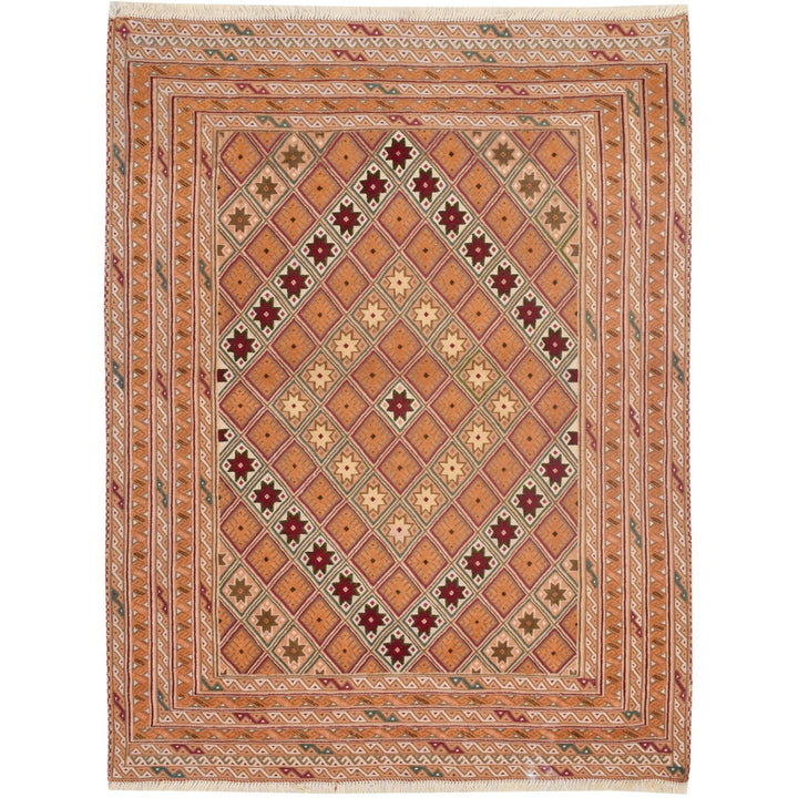 Nakhunak Kilim 3' 1" x 4' 2" (ft) - No. AL99281 - ALRUG Rug Store