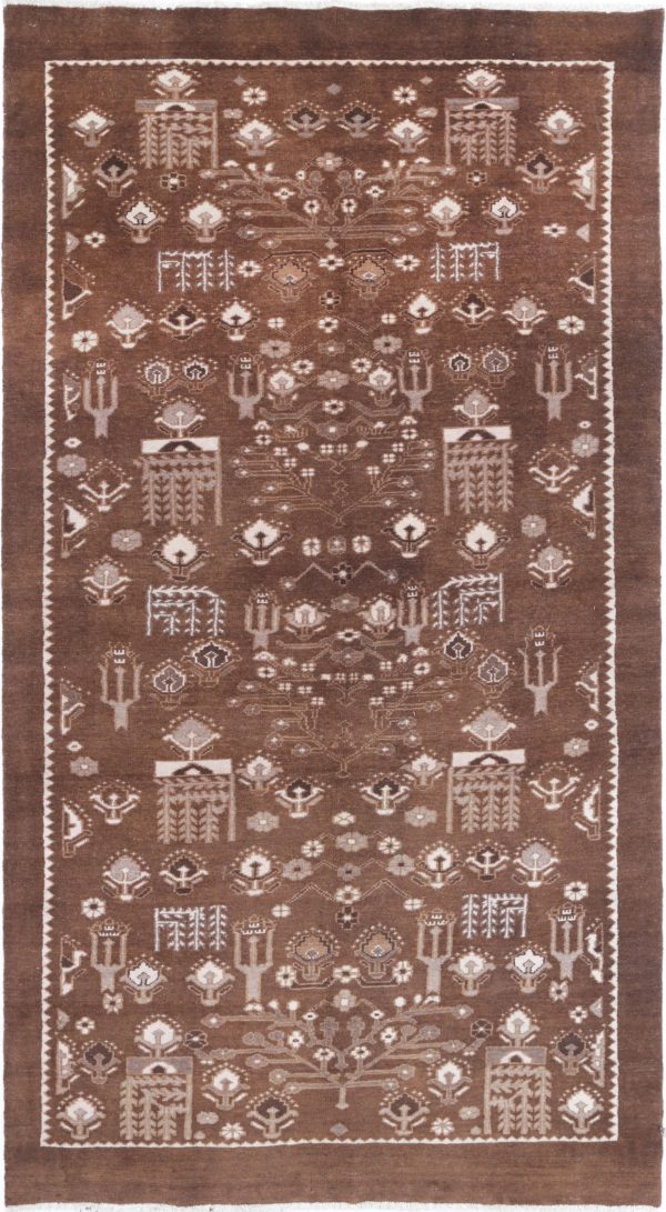 Gabbeh 4’ 9″ x 9’ 0″ - No. AV59233