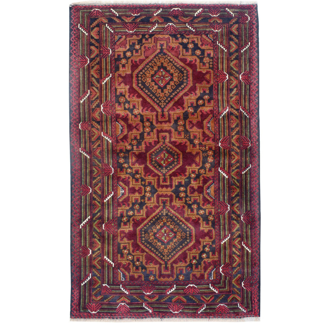 Baluchi Rug 3' 9"  x 6' 6" (ft) - No. AL73281 - ALRUG Rug Store