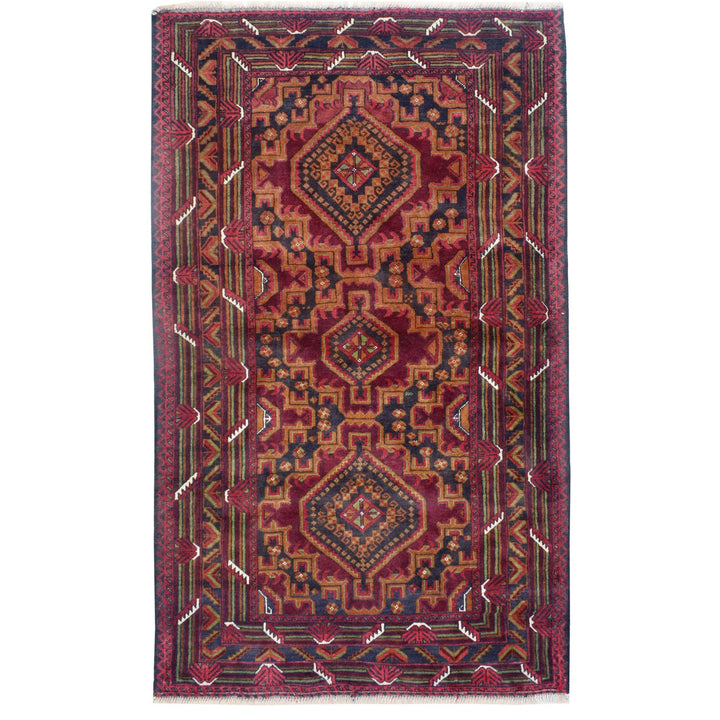 Baluchi Rug 3' 9"  x 6' 6" (ft) - No. AL73281 - ALRUG Rug Store