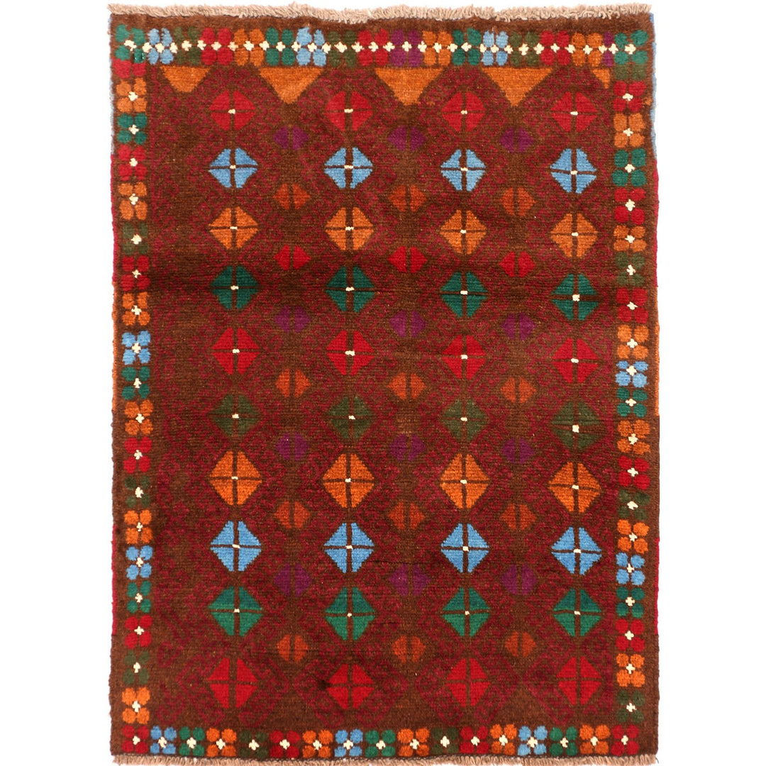Kohistani Rug 3' 1 x 4' 2 (ft) - No. AL27305 - ALRUG Rug Store