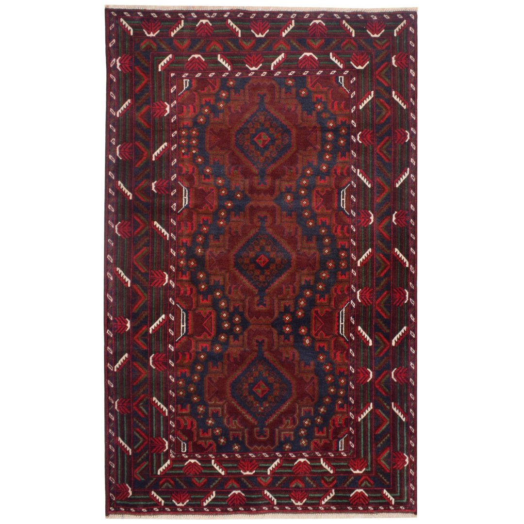 Baluchi Rug 4'  x 6' 4" (ft) - No. AL71133 - ALRUG Rug Store
