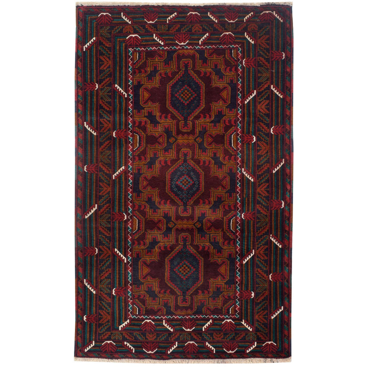 Baluchi Rug 3' 9"  x 6' 5" (ft) - No. AL16467 - ALRUG Rug Store