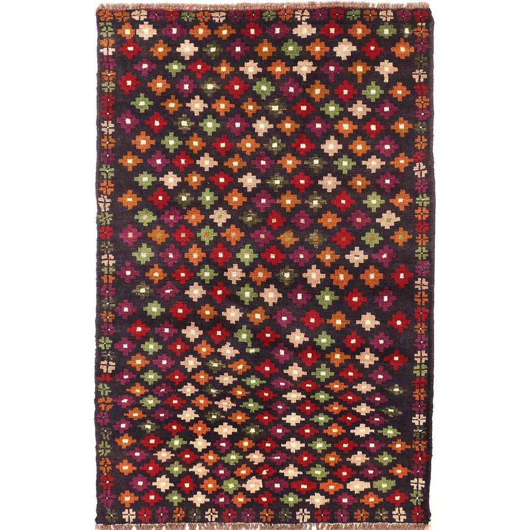 Kohistani Rug 3' 2 x 4' 9 (ft) - No. AL91957 - ALRUG Rug Store