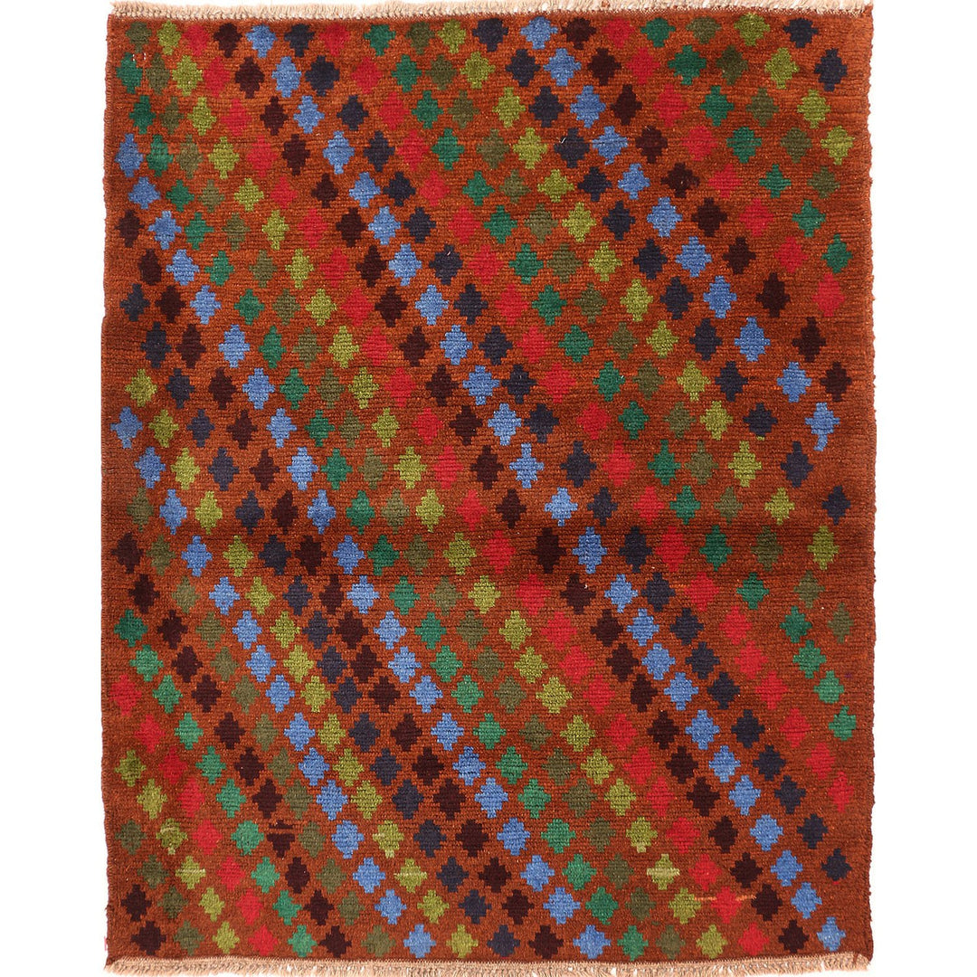 Kohistani Rug 3' 6 x 4' 4 (ft) - No. AL56785 - ALRUG Rug Store