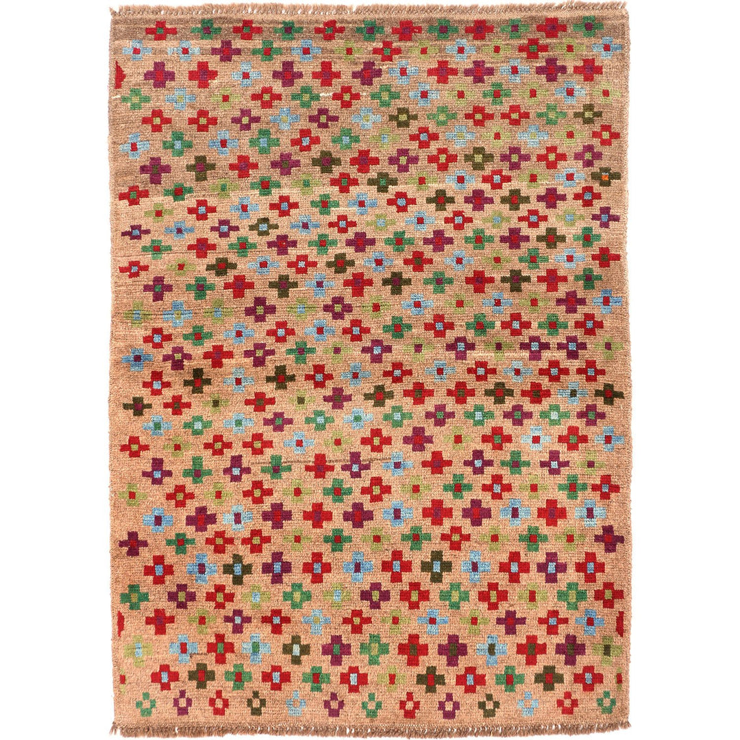 Kohistani Rug 3' 5 x 4' 7 (ft) - No. AL83235 - ALRUG Rug Store