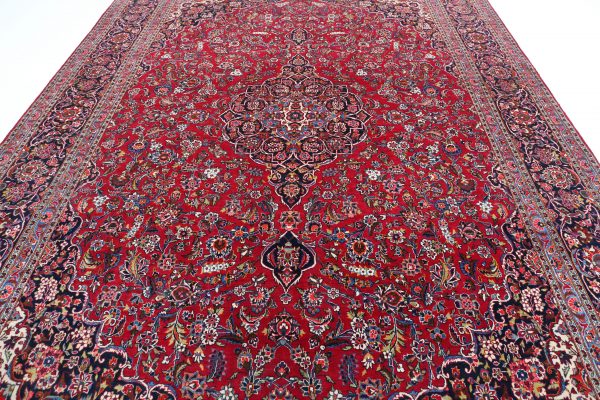Kashan 9’ 1″ x 12’ 7″ - No. AV91351
