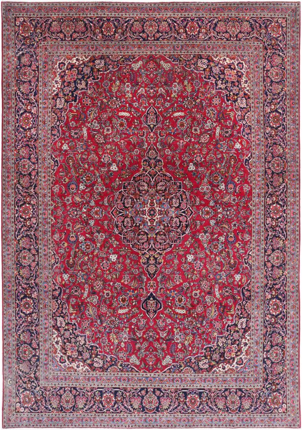 Kashan 9’ 1″ x 12’ 7″ - No. AV91351