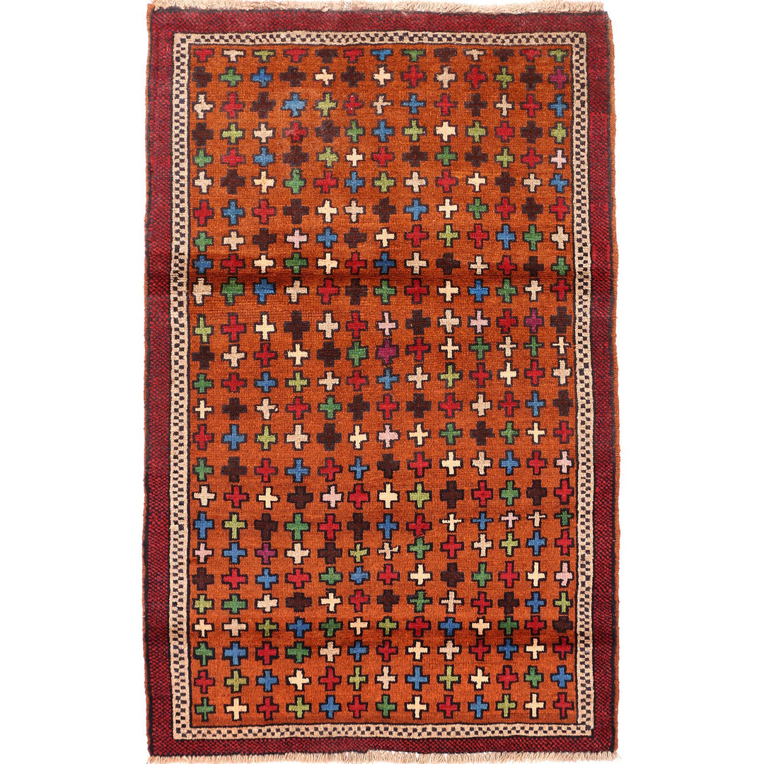 Kohistani Rug 3' 2 x 5' 1 (ft) - No. AL96668 - ALRUG Rug Store