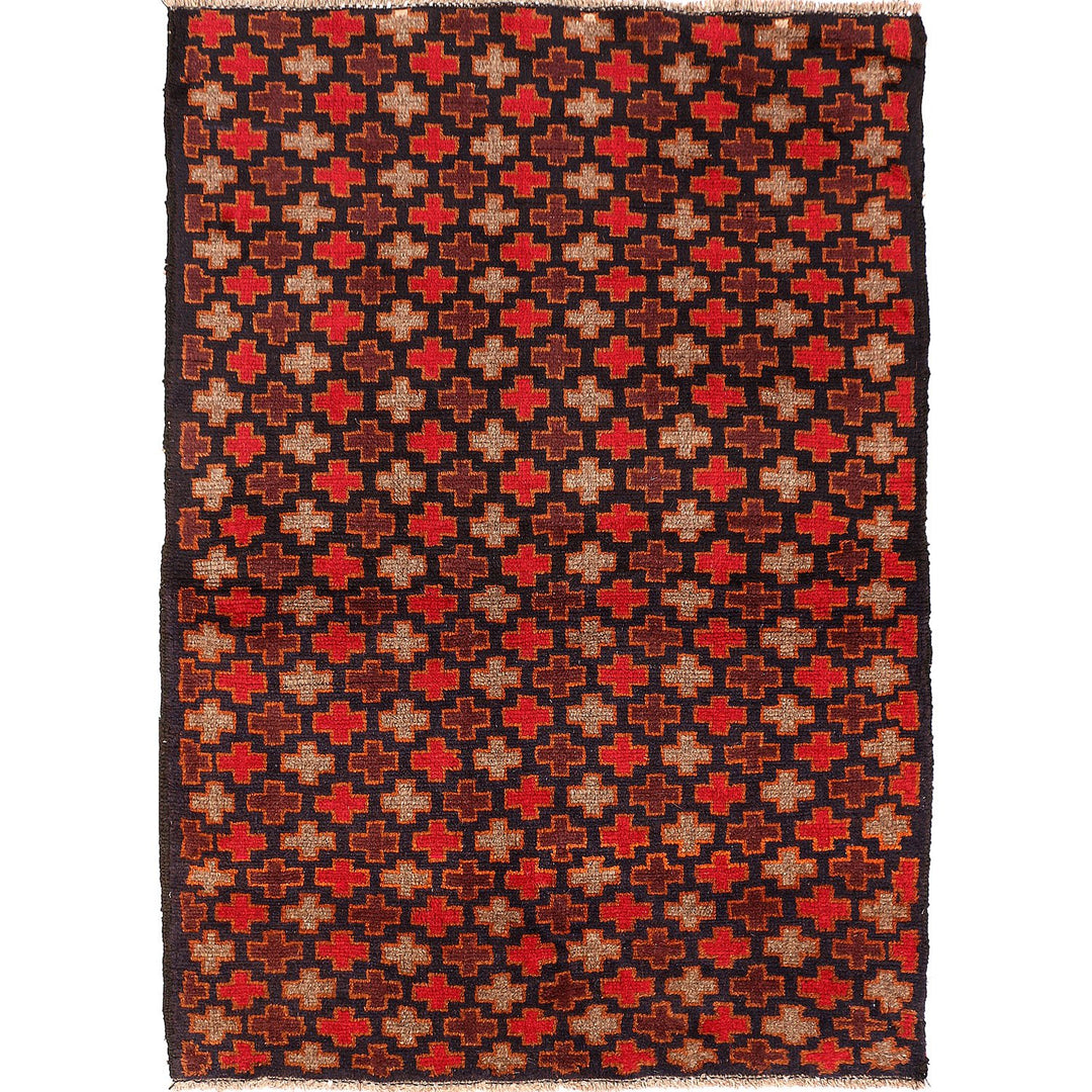 Kohistani Rug 3' 2 x 4' 5 (ft) - No. AL63276 - ALRUG Rug Store