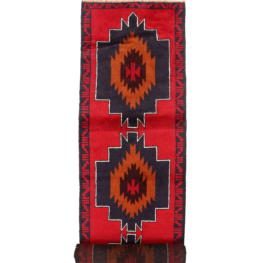 Baluchi Runner 2' 5 x 11' 6 (ft) - No. AL60618 - ALRUG Rug Store