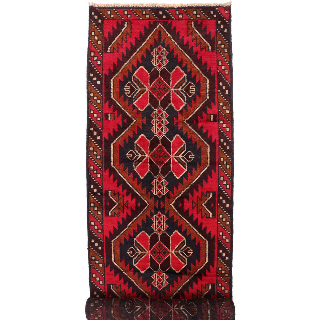 Baluchi Runner 2' 6 x 12' 2 (ft) - No. AL90843 - ALRUG Rug Store