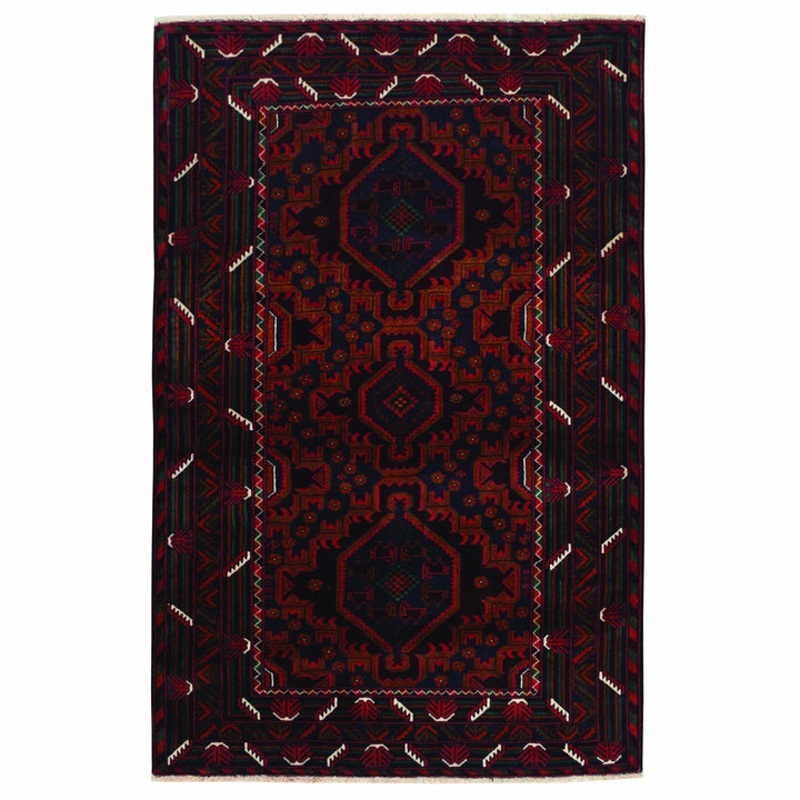 Baluchi Rug 4' x 6' 1 (ft) - No. AL82865 - ALRUG Rug Store