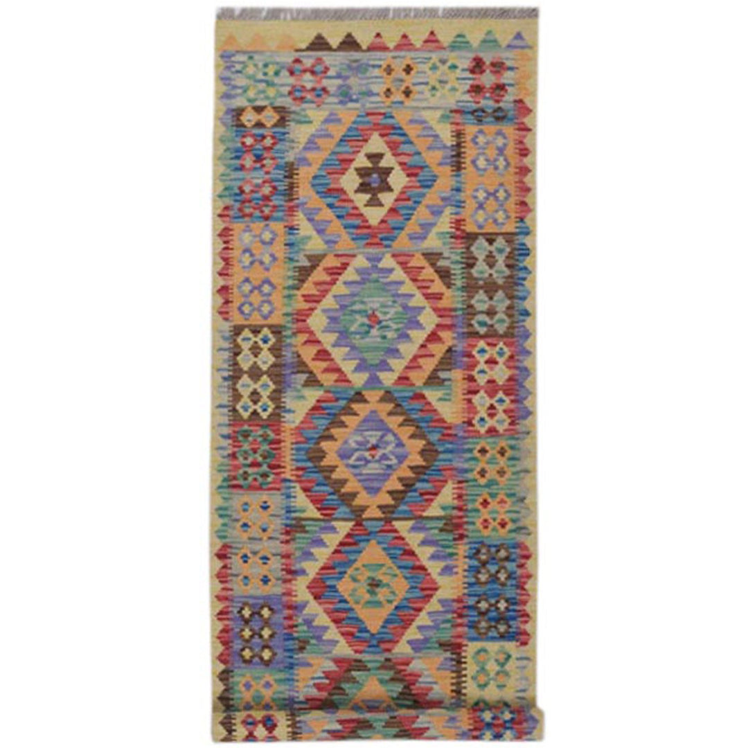 Vegetable Kilim 2' 8 x 6' 6 (ft) - No. AL62774 - ALRUG Rug Store