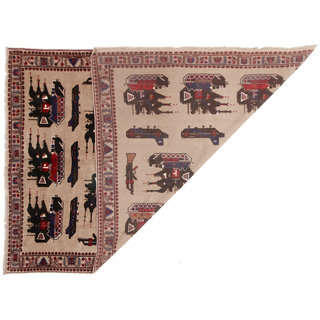 War Rug 6' 7 x 9' 4 (ft) - No. AL79620 - ALRUG Rug Store