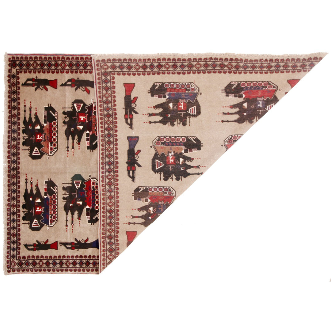 War Rug 6' 2 x 8' 9 (ft) - No. AL21886 - ALRUG Rug Store