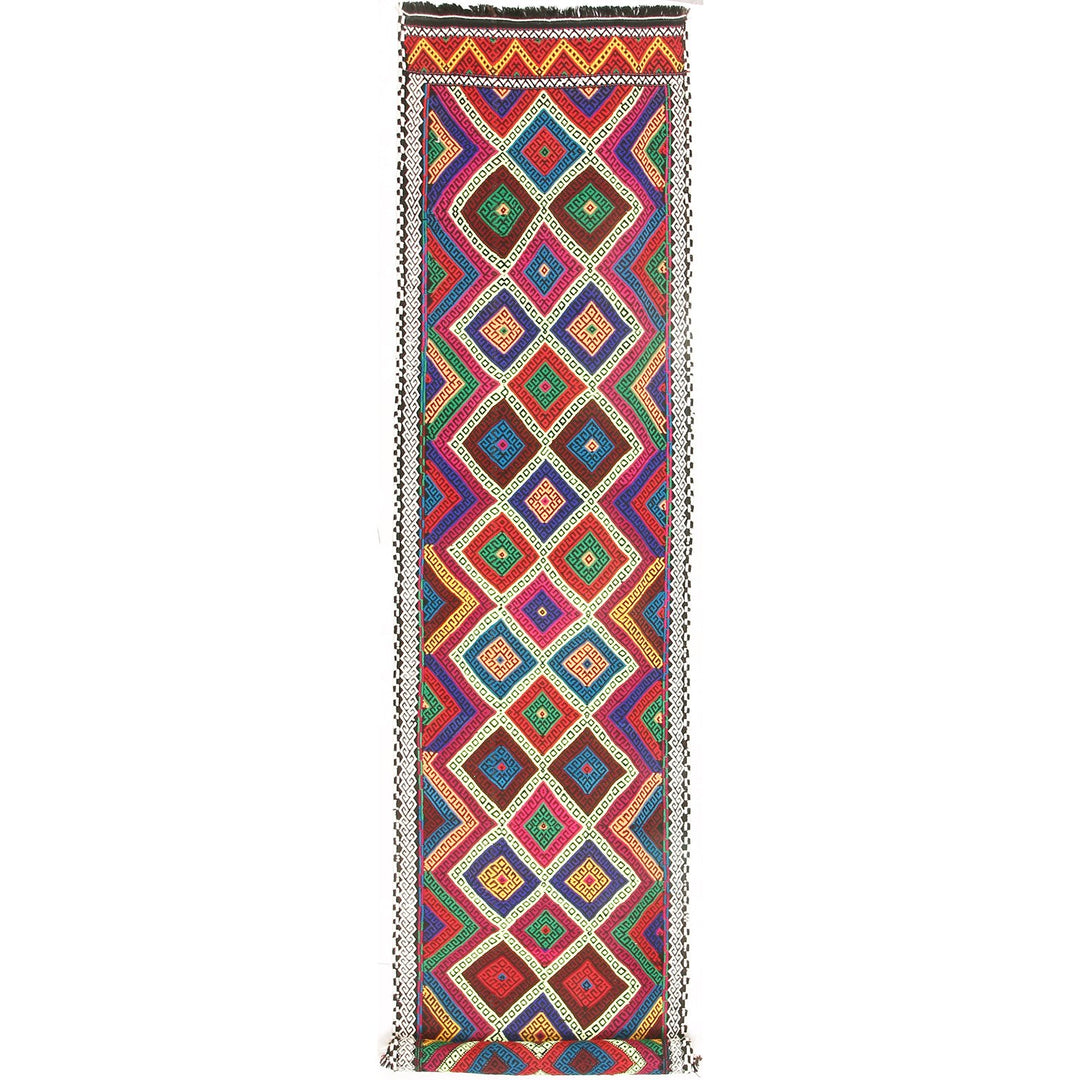 Suzuni Kilim 2' 4" x 10' 6"  (ft) - No. AL72289 - ALRUG Rug Store