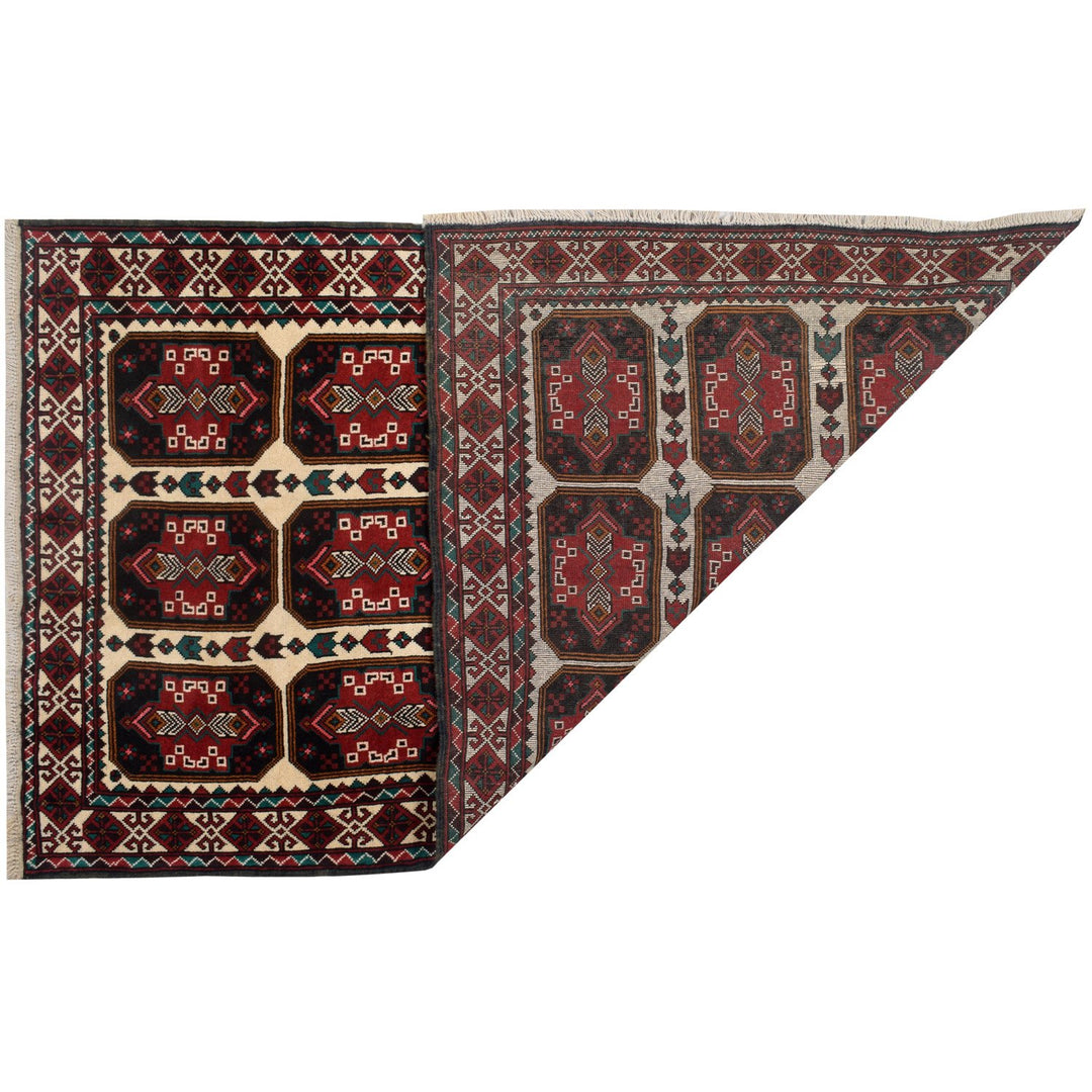 Baluchi Rug 3' 9" x 6' 4" (ft) - No. AL93532 - ALRUG Rug Store