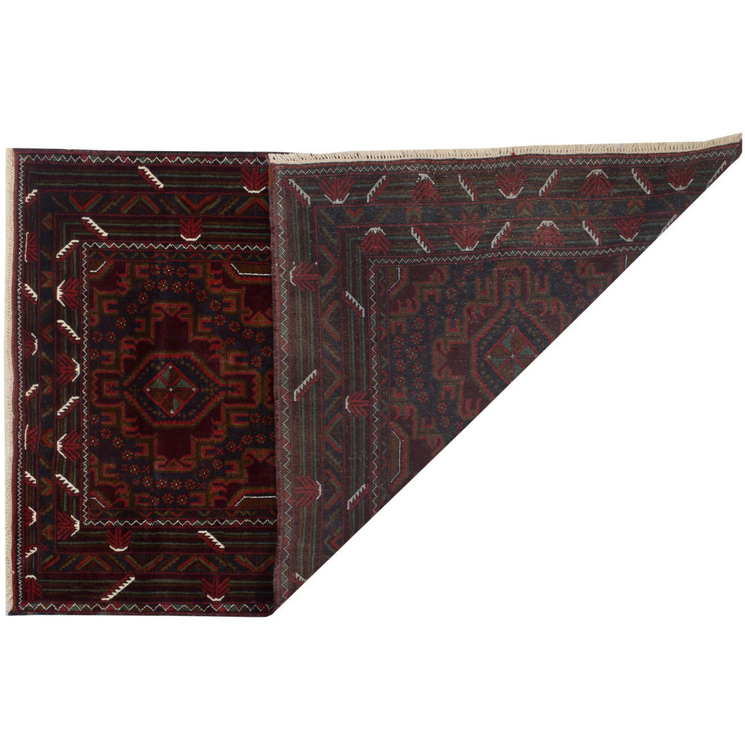 Baluchi Rug 4'  x 6' 2" (ft) - No. AL37357 - ALRUG Rug Store