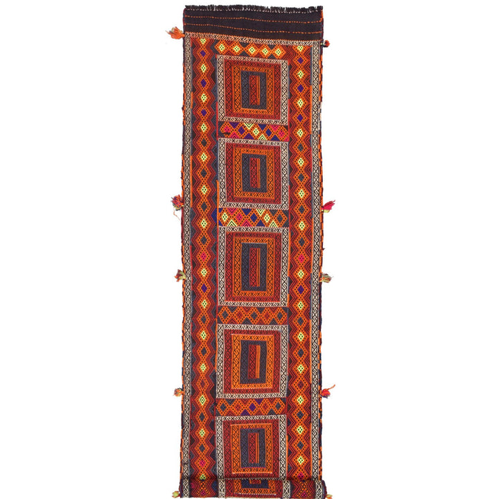 Suzuni Kilim 2' 4" x 10' 3" (ft) - No. AL59177 - ALRUG Rug Store