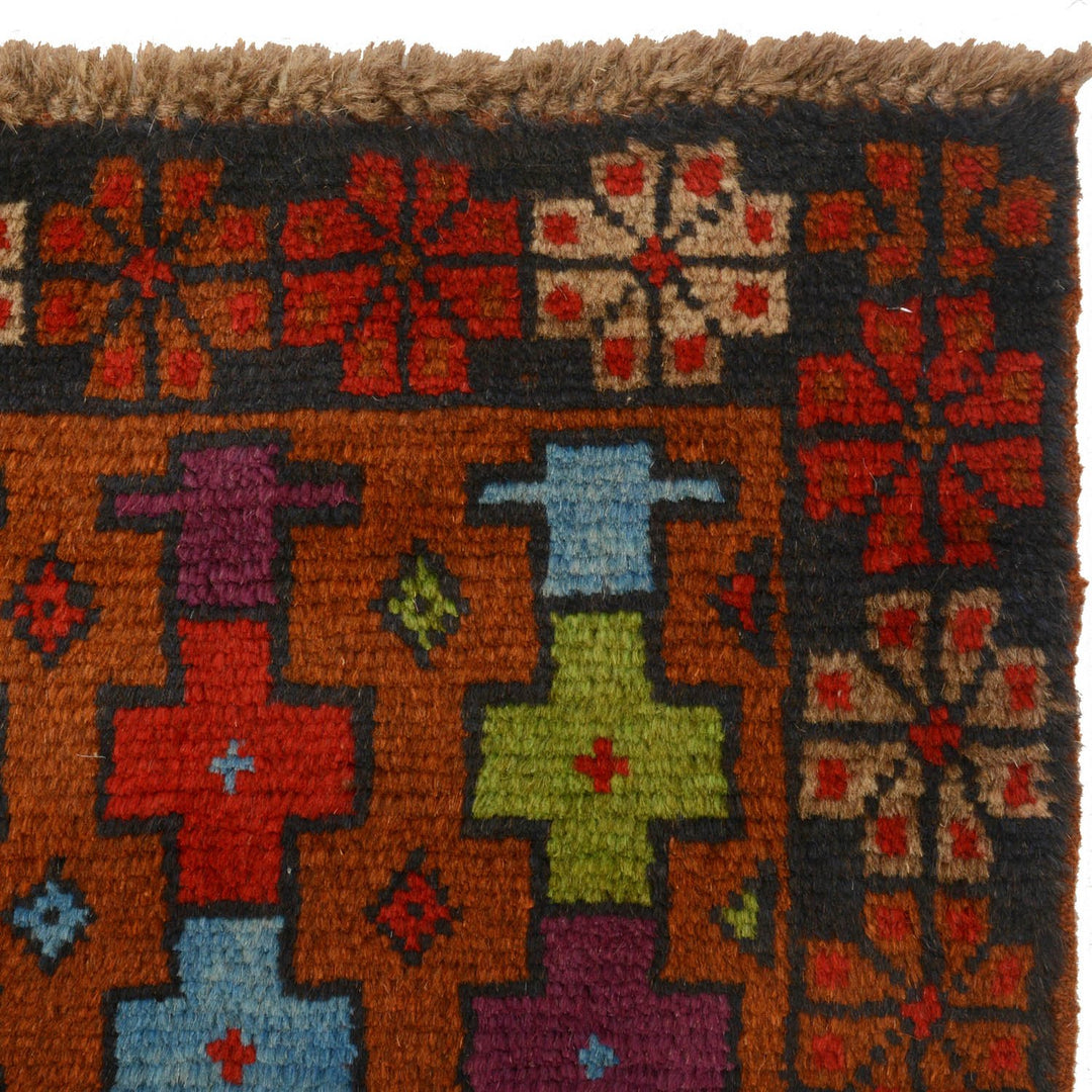 Kohistani Rug 3' 3 x 4' 8 (ft) - No. AL74097 - ALRUG Rug Store