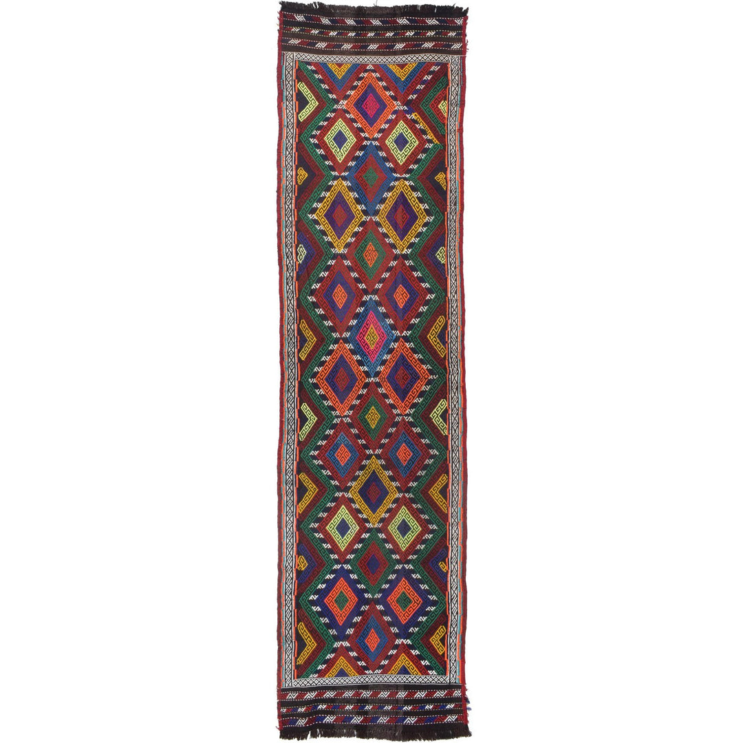 Suzuni Kilim 2' 1" x 8' 4" (ft) - No. AL93724 - ALRUG Rug Store