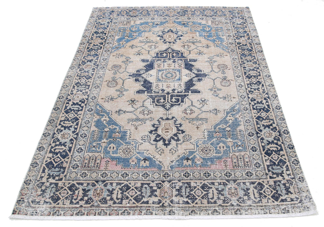 Vintage Persian 4’ 5″ x 6’ 3″ - No. AV99309 - ALRUG Rug Store