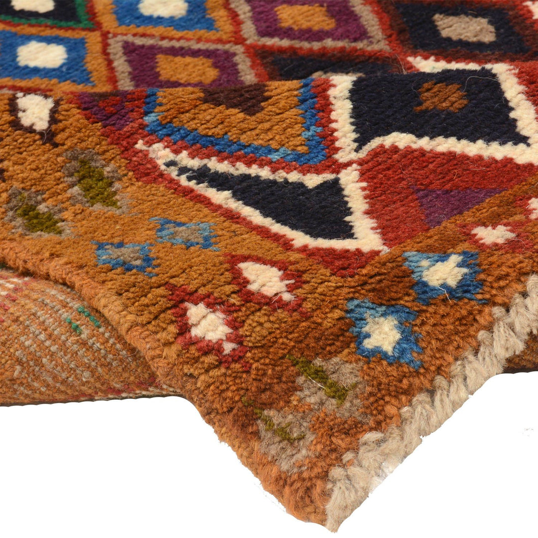 Kohistani Rug 3' 4 x 4' 6 (ft) - No. AL48175 - ALRUG Rug Store