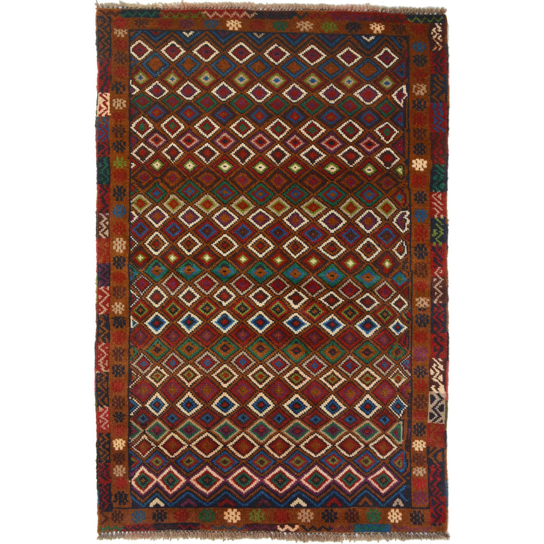 Kohistani Rug 3' 2 x 5' (ft) - No. AL60537 - ALRUG Rug Store