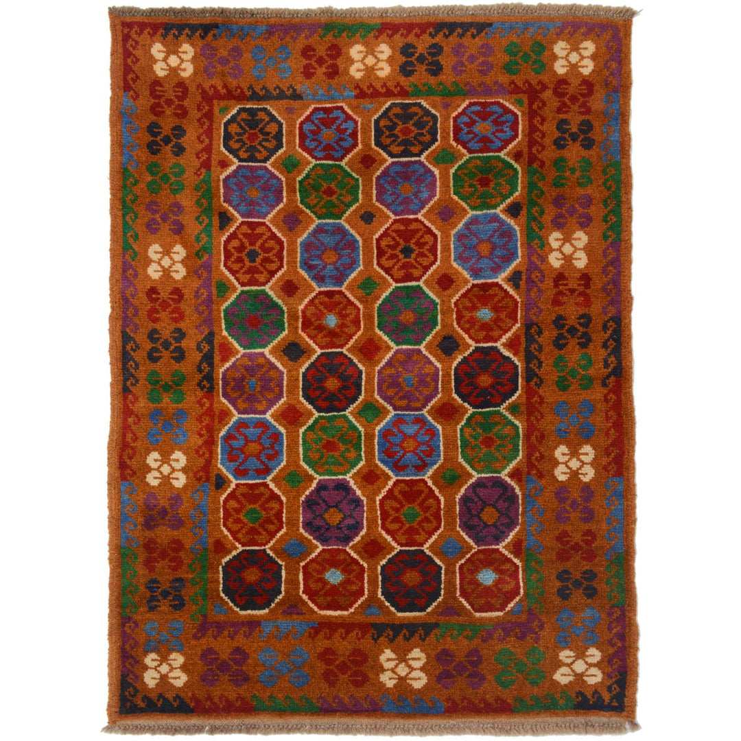 Kohistani Rug 3' 4 x 4' 7 (ft) - No. AL22338 - ALRUG Rug Store