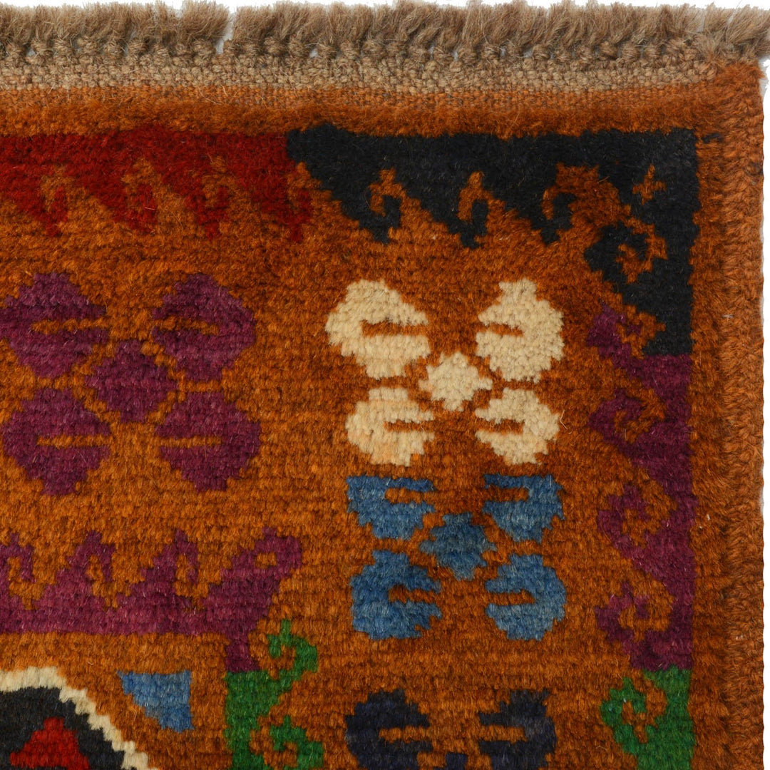 Kohistani Rug 3' 4 x 4' 7 (ft) - No. AL22338 - ALRUG Rug Store