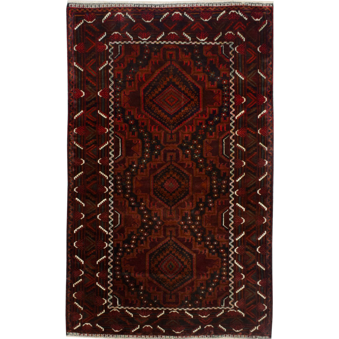 Baluchi Rug 3' 9" x 6' 3" (ft) - No. AL13664 - ALRUG Rug Store