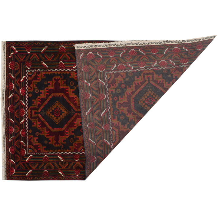 Baluchi Rug 4' 1" x 6' 3" (ft) - No. AL20864 - ALRUG Rug Store