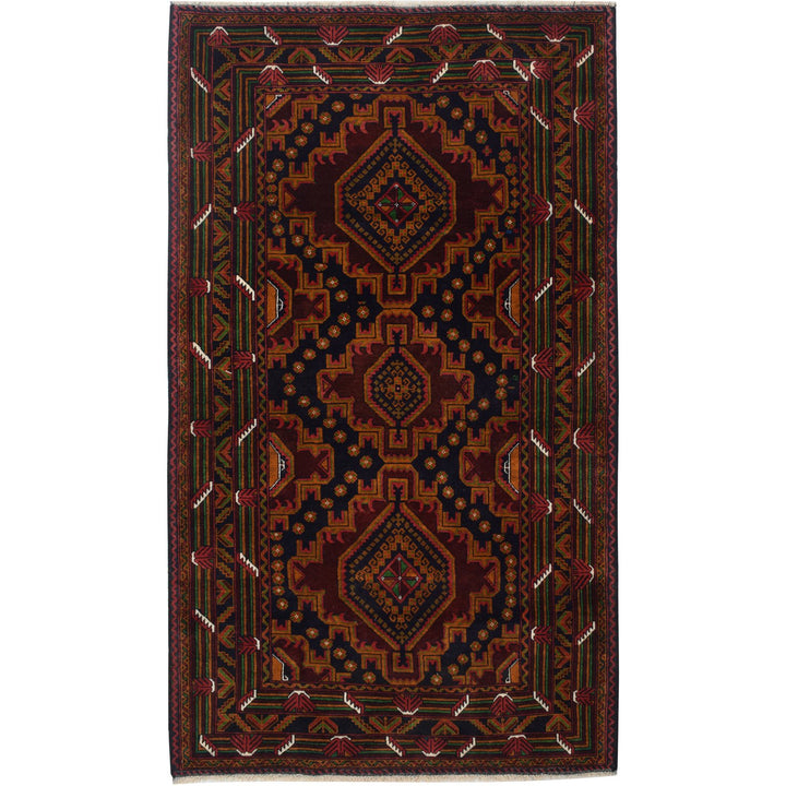 Baluchi Rug 4' 1"  x 7' (ft) - No. AL49959 - ALRUG Rug Store