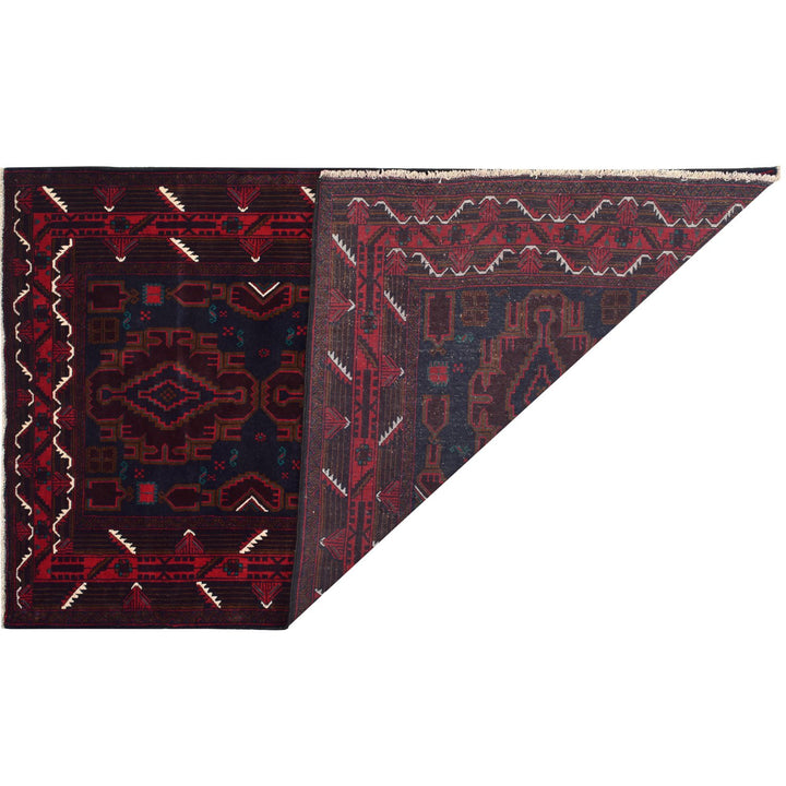 Baluchi Rug 4' 1" x 6' 7" (ft) - No. AL92806 - ALRUG Rug Store