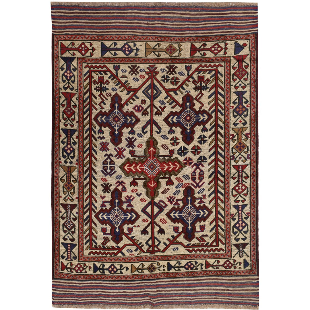 Barjasta Rug 4' 1" x 5' 8" (ft) - No. AL64801 - ALRUG Rug Store
