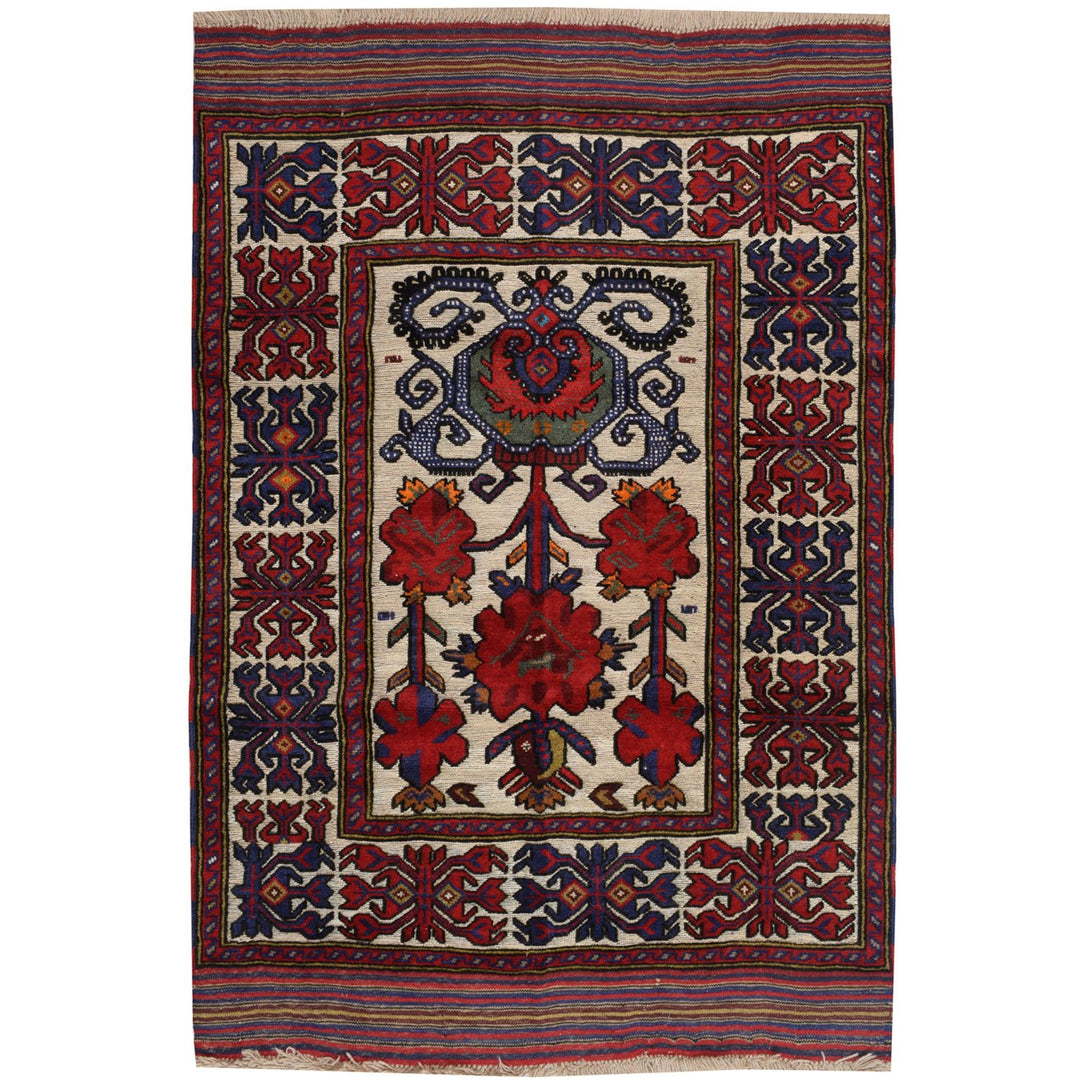 Barjasta Rug 3' 8" x 5' 8" (ft) - No. AL95083 - ALRUG Rug Store