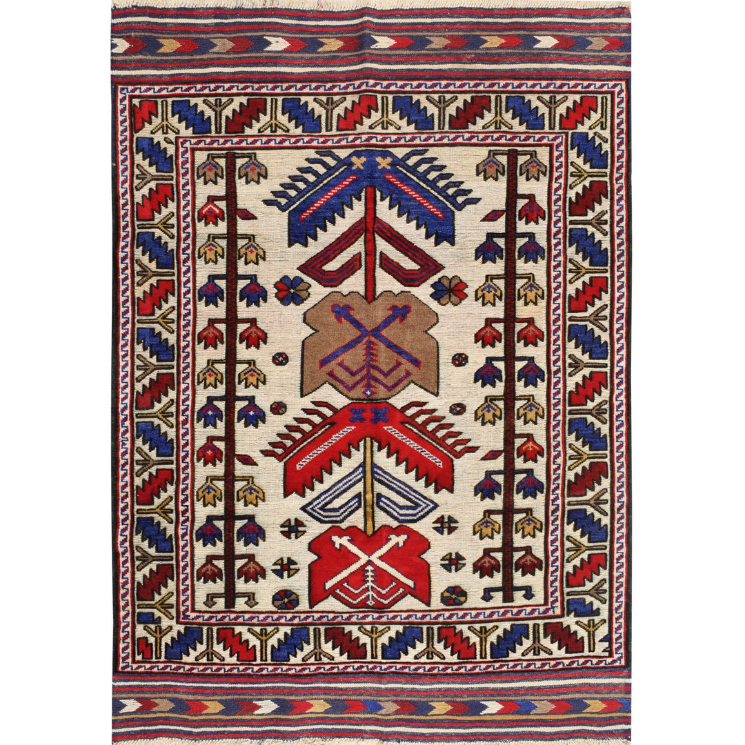 Barjasta Rug 4' 1" x 5' 8" (ft) - No. AL52871 - ALRUG Rug Store