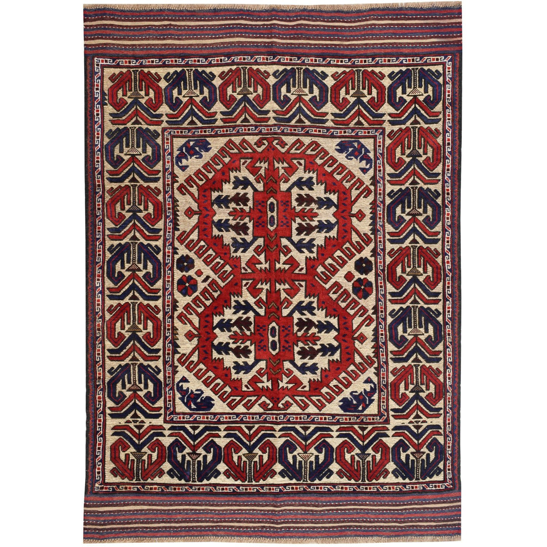Barjasta Rug 4' 2" x 5' 9" (ft) - No. AL46597 - ALRUG Rug Store