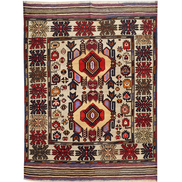 Barjasta Rug 4' 2" x 5' 7" (ft) - No. AL38680 - ALRUG Rug Store