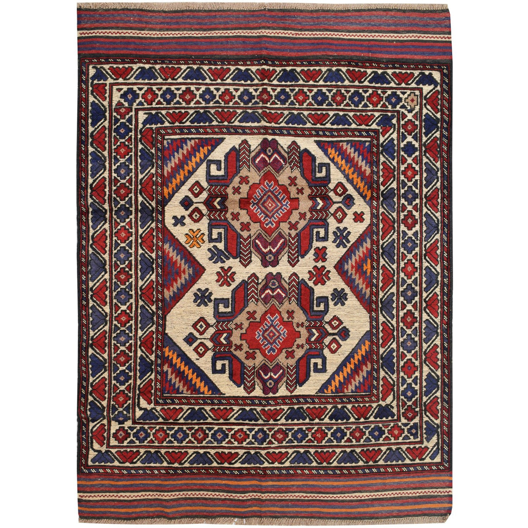 Barjasta Rug 4' 2" x 5' 7" (ft) - No. AL96534 - ALRUG Rug Store