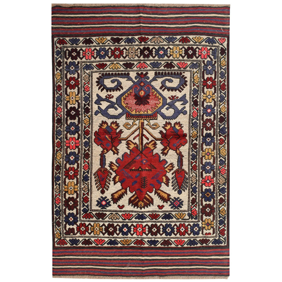 Barjasta Rug 3' 9" x 5' 9" (ft) - No. AL69473 - ALRUG Rug Store
