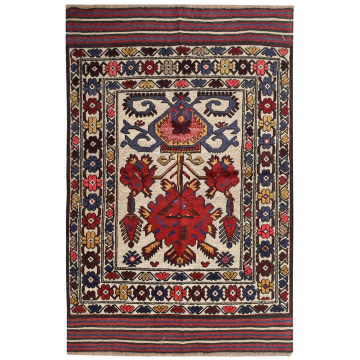 Barjasta Rug 3' 9" x 5' 9" (ft) - No. AL69473 - ALRUG Rug Store