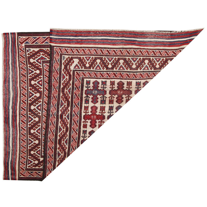Saghari Kilim 6' 6" x 8' 6 (ft) - No. AL68315 - ALRUG Rug Store