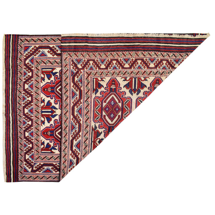 Saghari Kilim 6' 8 x 9' 3 (ft) - No. AL36293 - ALRUG Rug Store