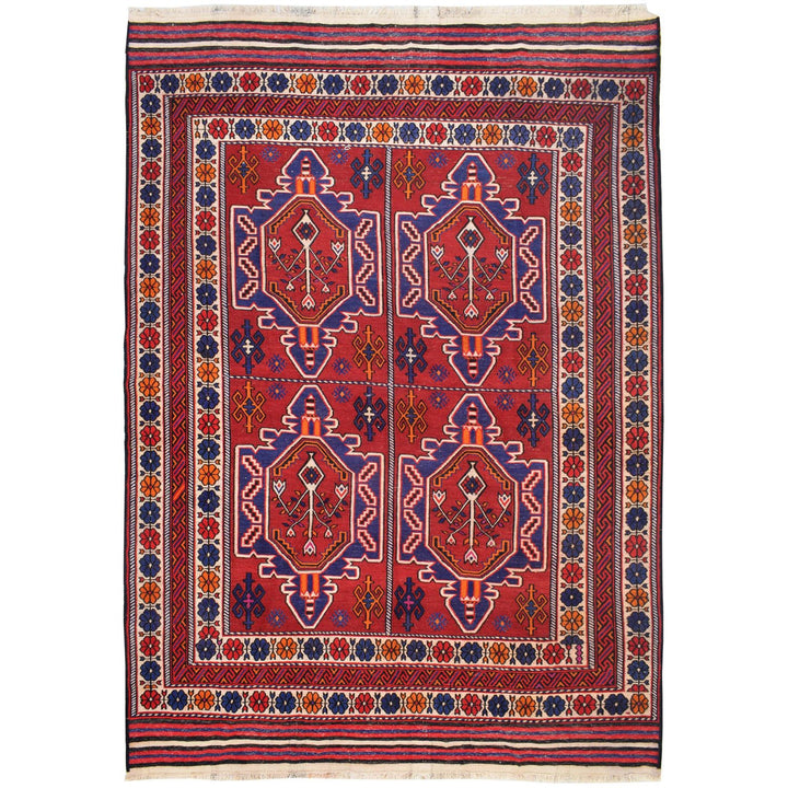 Saghari Kilim 6' 7 x 8' 9 (ft) - No. AL32520 - ALRUG Rug Store