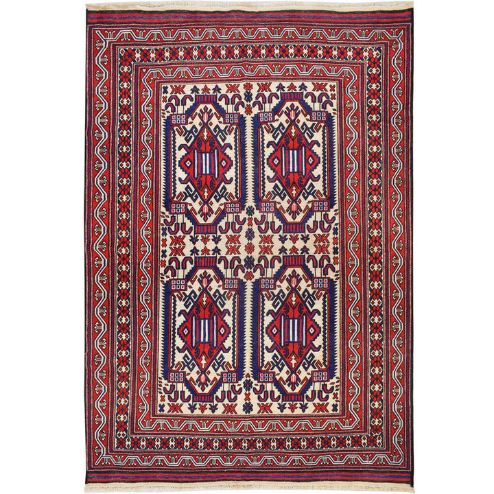 Saghari Kilim 6' 9 x 9' 6 (ft) - No. AL75281 - ALRUG Rug Store