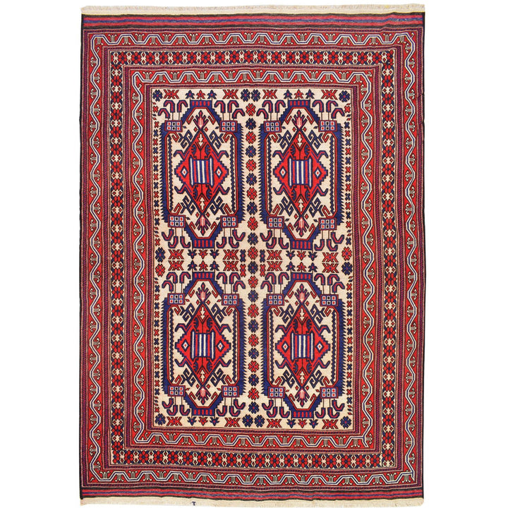 Saghari Kilim 7' x 9' 5 (ft) - No. AL12805 - ALRUG Rug Store