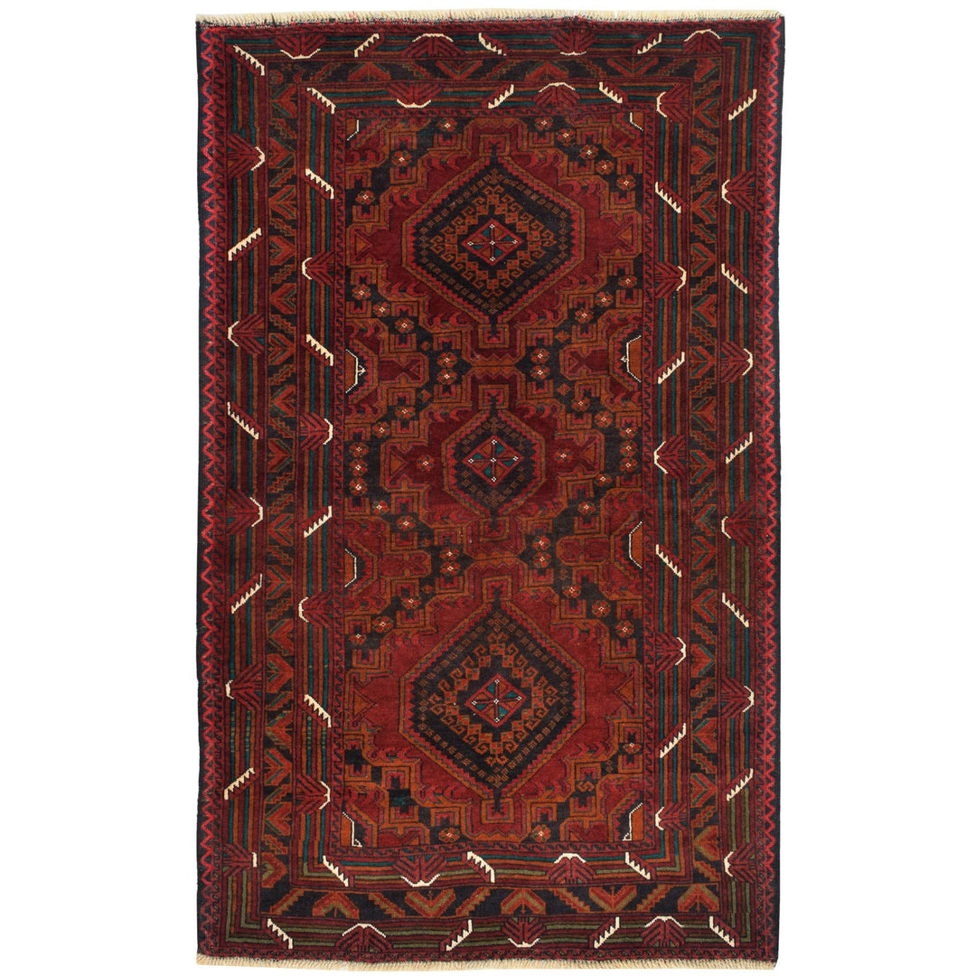 Baluchi Rug 4' 1 x 6' 9 (ft) - No. AL86869 - ALRUG Rug Store